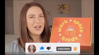 Work · Space · Spark Subscription Unboxing Chrissy Harless
