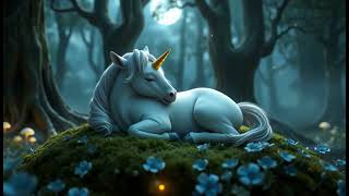 Magical Unicorn Lullaby | Baby Sleep Music with River & Forest Sounds