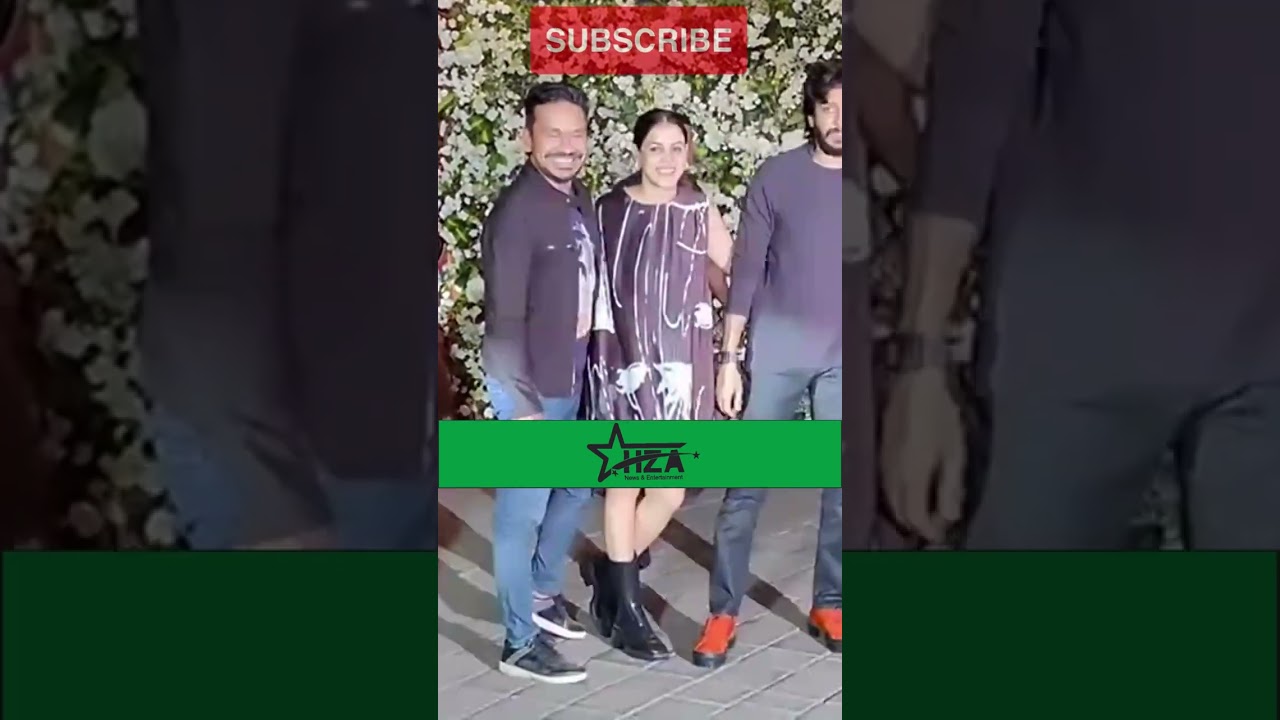 Ritesh aur Genelia pohche Salman Khan ki Grand 57th Birthday Party me 