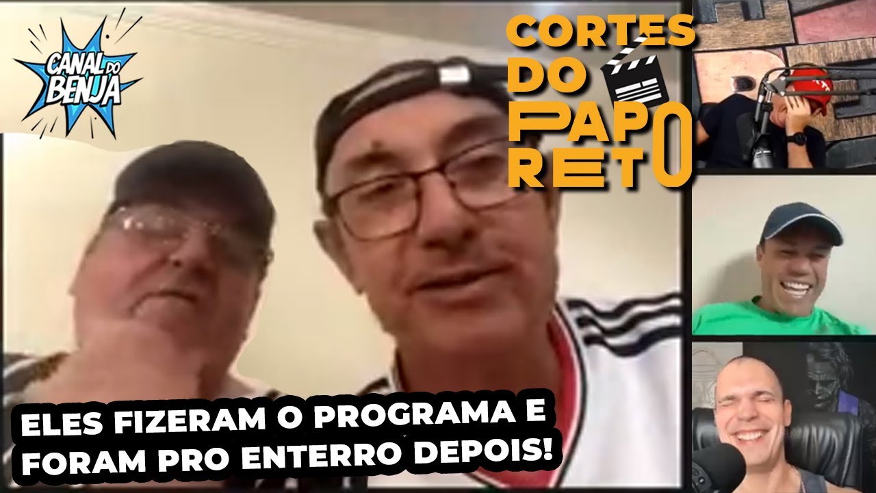 #67 RETROSPECTIVA DO PAPO RETO 2023 - ELES FIZERAM O PROGRAMA E FORAM PRO ENTERRO DEPOIS!