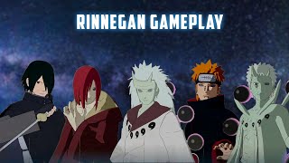 Rinnegan User Gameplay in Naruto Storm 4 (Jutsu,Combo,Awakening)