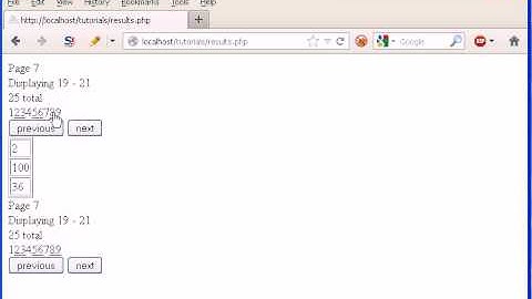 MySQL Pagination with PHP & jQuery (Part 7 of 7)