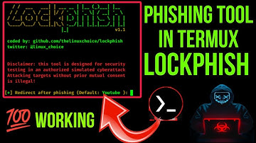How To Install Phishing Tool in Termux | LockPhish 2025