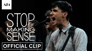 Stop Making Sense | Burning Down the House | Official Clip HD | A24