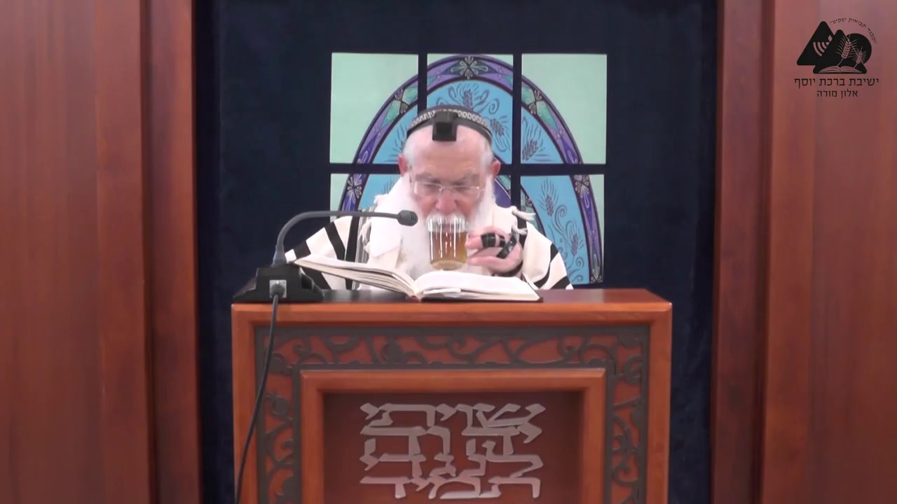 סעודת קבע עם תפילין | הרב אליקים לבנון | הלכות תפילין | 45