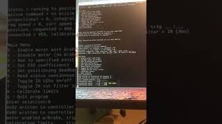 Visible/IR focus camera calibration (screen)