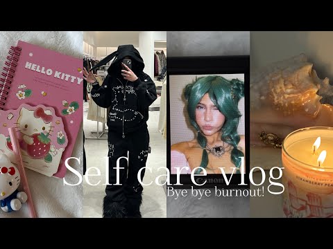 UNPRODUCTIVE VLOG Self Care Day To Recover From Burnout 