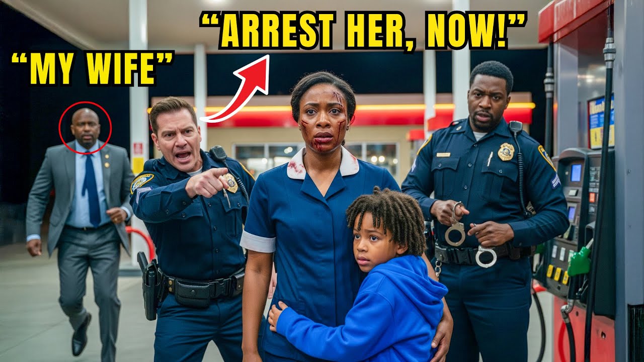 Cops Try To Arrest Single Mom — Go Silent When the Mayor Walks In and Says, “My Wife.”