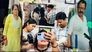 मैंने फिर से करवाया “hair Colour”😇|| माँ पापा ने उड़ाया खूब मज़ाक😅 #aartibhattjoshivlogs #dailyvlogs