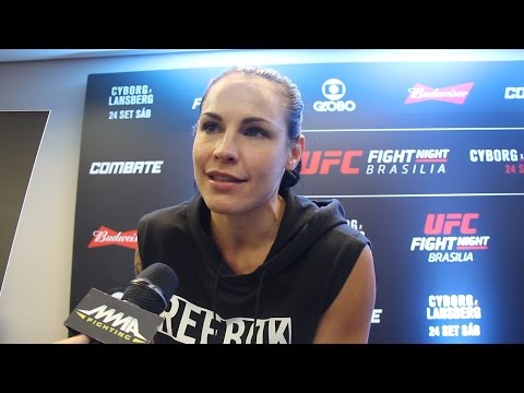 Lina Lansberg on Cris Cyborg Weight Cut: 'That's Her Problem'