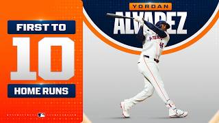 ALL 10 HOME RUNS: Yordan Alvarez was the first 2026 MLB player to reach 10 homers 🚀 | MLB Highlights