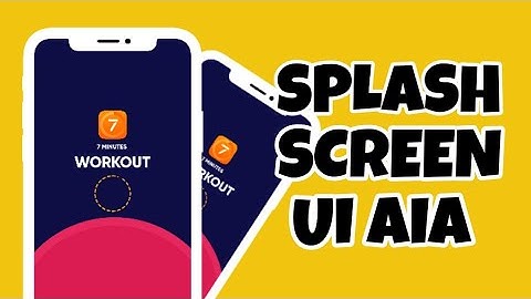 Splash Screen Progress Animation In Kodular, Appybuilder And Thunkable
