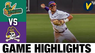 Norfolk State vs #12 East Carolina Highlights | 2021 College Baseball Regionals