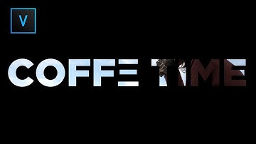 Vegas 16 Pro-Make Transparent Text Animation