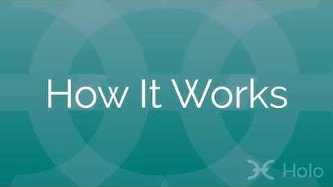 How the Holo Ecosystem Works