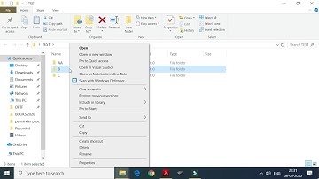 #CREATE FOLDER RENAME DELETE SEARCH COPY PASTE RESTORE