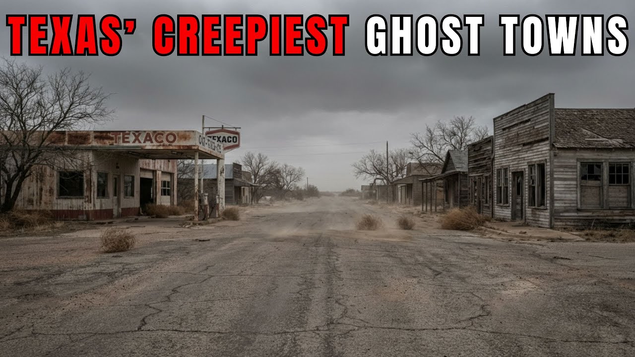 11 ghost towns in Texas hiding a SECRET history