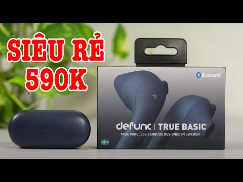 Tai nghe Defunc True Basic SIÊU RẺ 590k thiết kế ở Châu Âu rồi nè anh em!