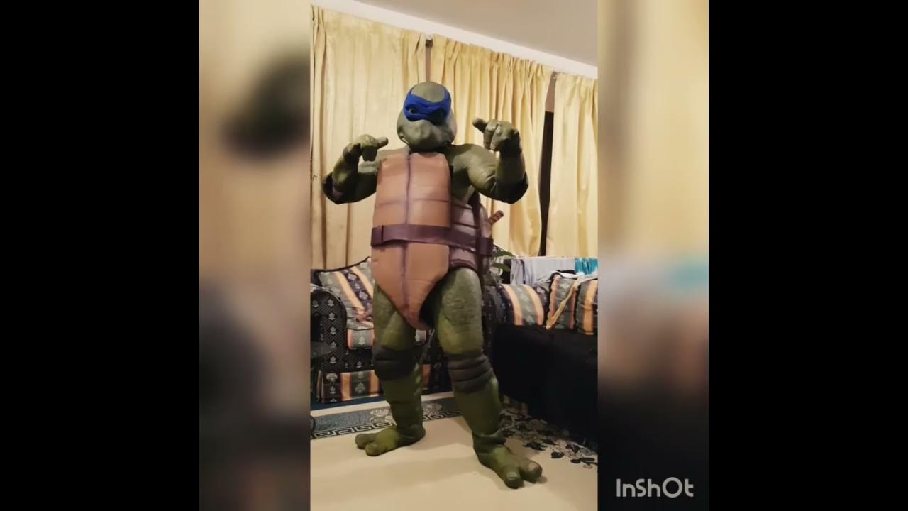 Teenage mutant ninja turtles Leonardo costume 1990 version