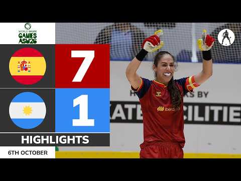 Spain vs Argentina (7-1) | HIGHLIGHTS WORLD CHAMPIONSHIP