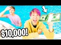 LankyBox LAST TO LEAVE HOT TUB WINS CHALLENGE!? (EXPENSIVE GIVEAWAY PRIZES!)