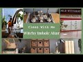 Imbolc Altar Witchcraft Clean with Me | Beginner Hearth Witch Tips