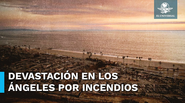Imágenes aéreas muestran la devastación tras los incendios de Los Ángeles