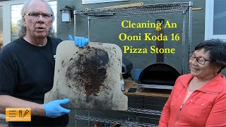Cleaning An Ooni Koda 16 Pizza Stone