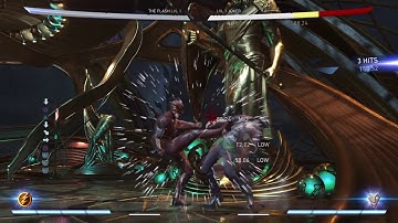 Injustice 2 the flash corner combo