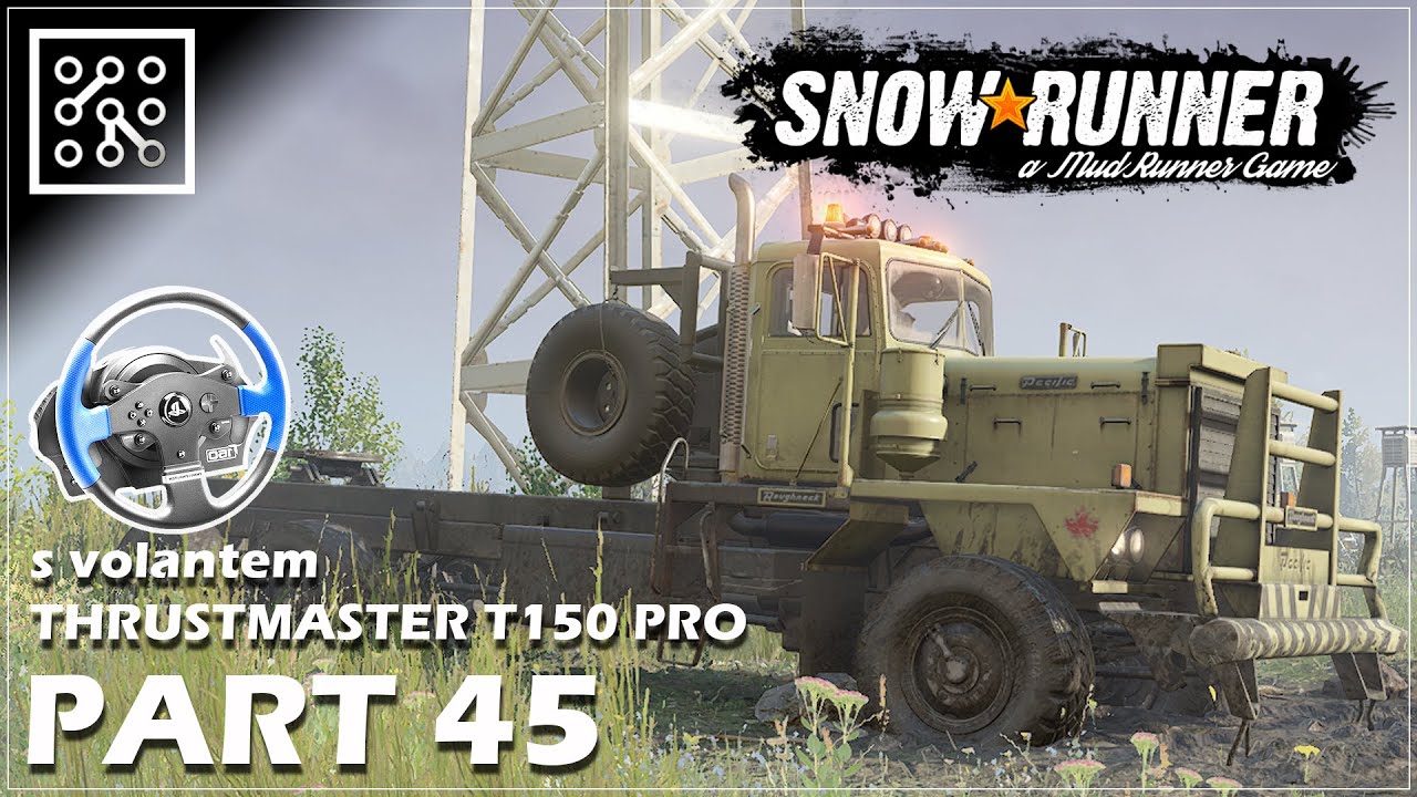 SNOWRUNNER CZ | Utopený TUZ 420 Tatarin - s volantem Thrustmaster - #43 ...