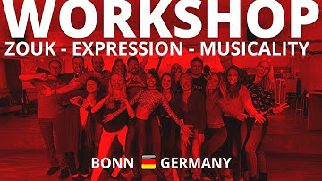 Zouk Workshop | Musicality and Expression | by Pat Géa | Bonn - Germany