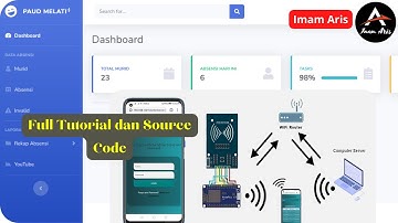 Cara Membuat Sistem Absensi Online Berbasis RFID dan Website Full Pembahasan Lengkap. Versi 1