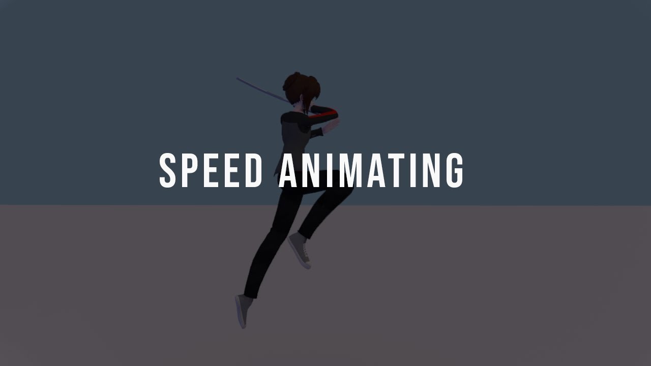 speed animating with blender | Swipe Swipe to the air - YouTube