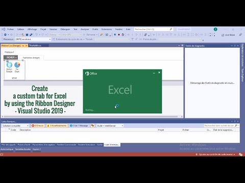 VSTO Create a custom tab for Excel by using the Ribbon Designer - Visual Studio 2019