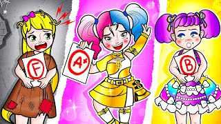 [🐾 Diy Dolls🐾] Poor Rapunzel, Rich Amy And Super Rich Queen Are In The Same Class | Lol Suprise Diys