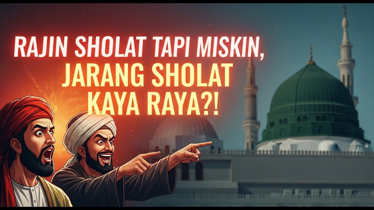 “ABU NAWAS VS ABU JAHIL: KENAPA YANG RAJIN SHOLAT TETAP MISKIN, TAPI YANG JARANG SHOLAT KAYA RAYA?”