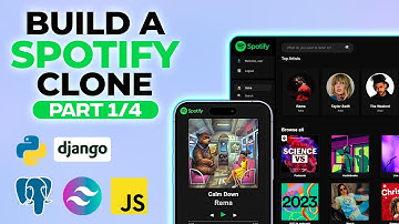 Build a Full-Stack Spotify Clone: Python, Django, Tailwind & PostgreSQL [Project Setup] (Part 1/4)