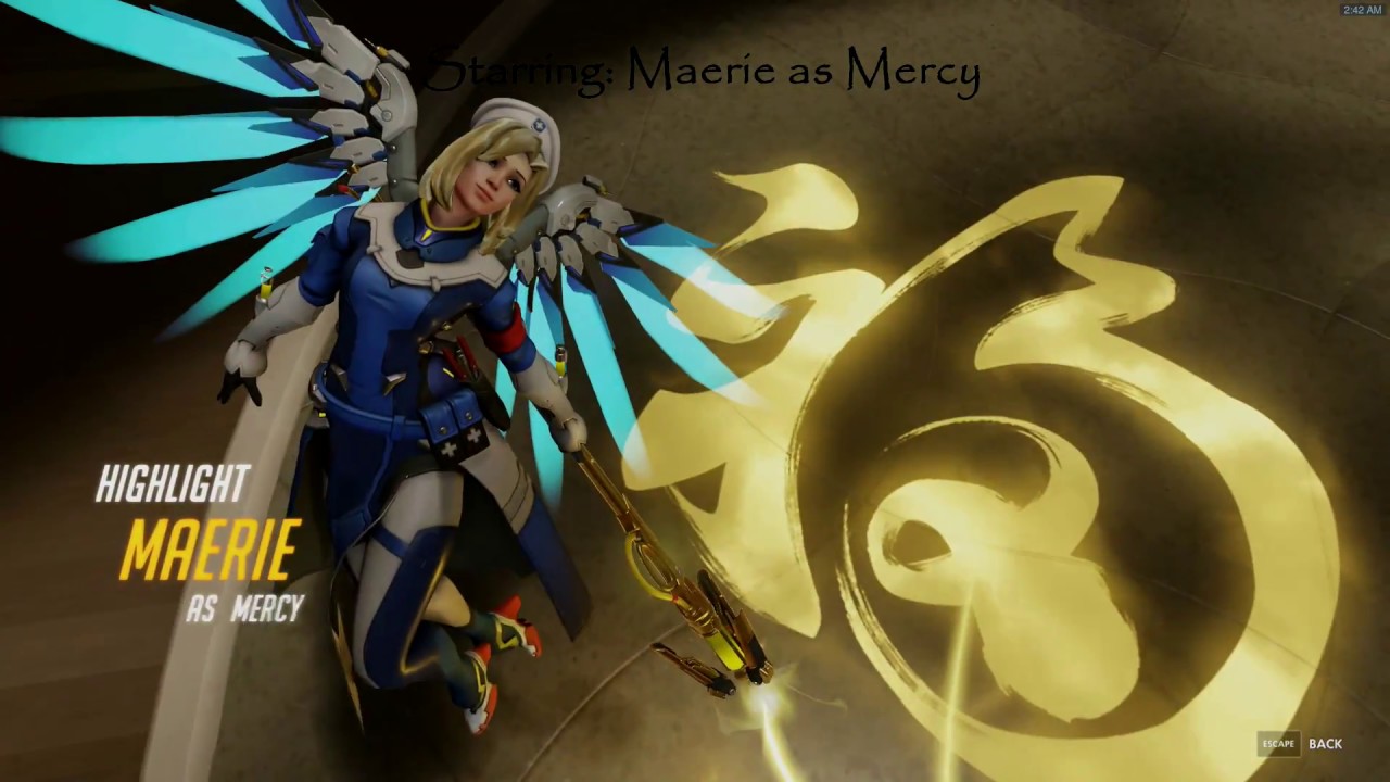 Overwatch | My best Mercy Rezz Compilation