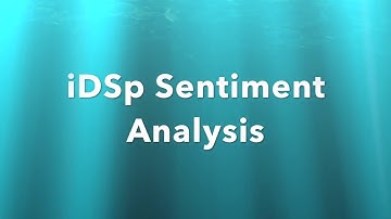 Innova Data Science - iDSp Sentiment Analysis Demo