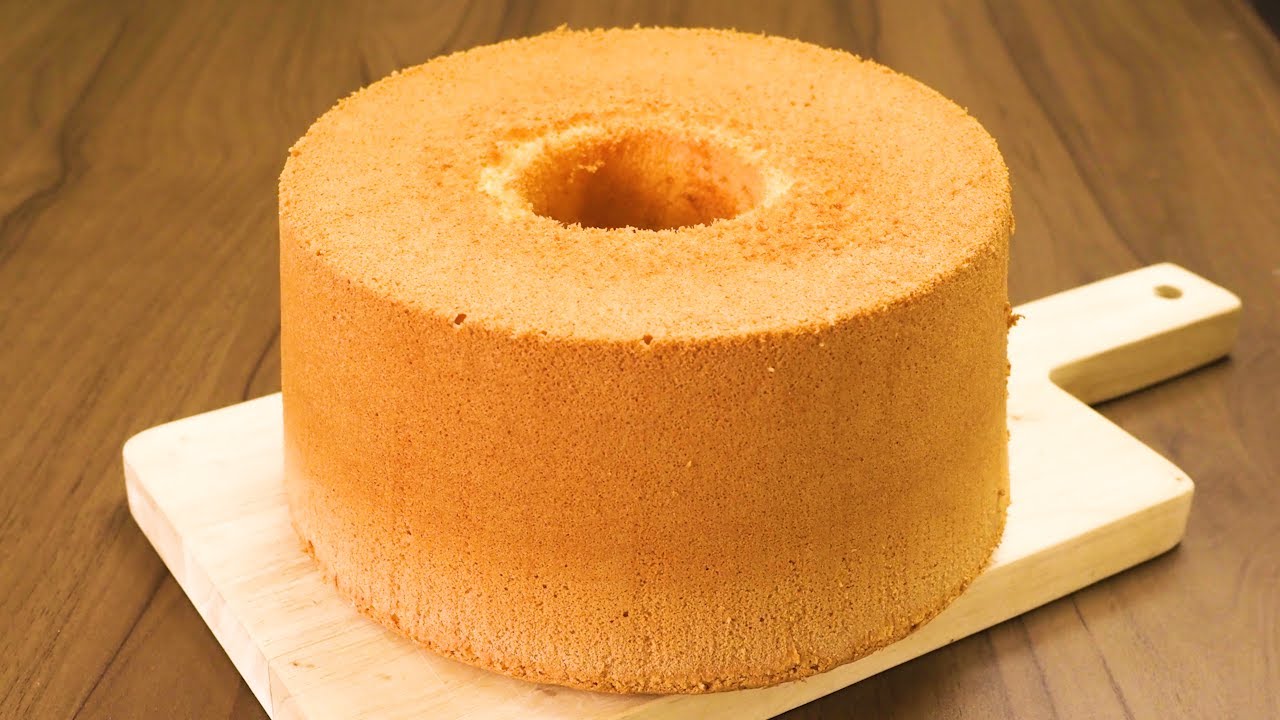 シフォンケーキの作り方「底上げさせない攻略法とは⁉」