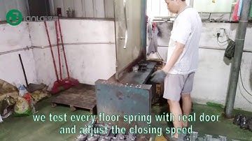 Floor Spring Workshop Testing Department  (Jianlai Glass Hardware Products)