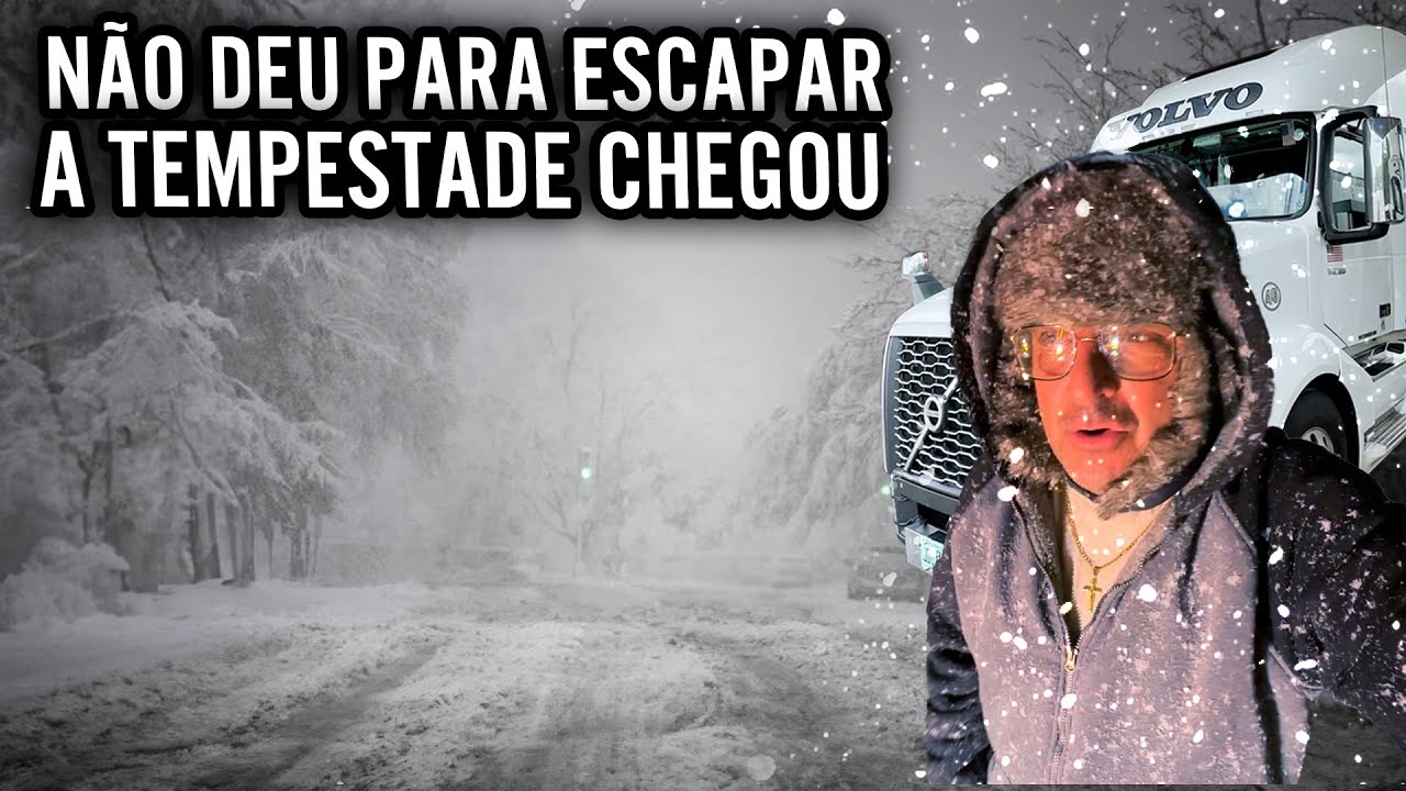 NÃO CONSEGUI ESCAPAR DA TEMPESTADE DE NEVE 🌨️ ⛄️😨😱