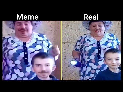 Mrbeast Mama and Kid Meme vs Real + Bonus