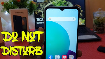 How to schedule Do Not Disturb on your Samsung Galaxy A02