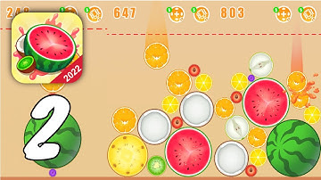 Fruit Crush - Merge Watermelon Gameplay Walkthrough #2 (Android, IOS)