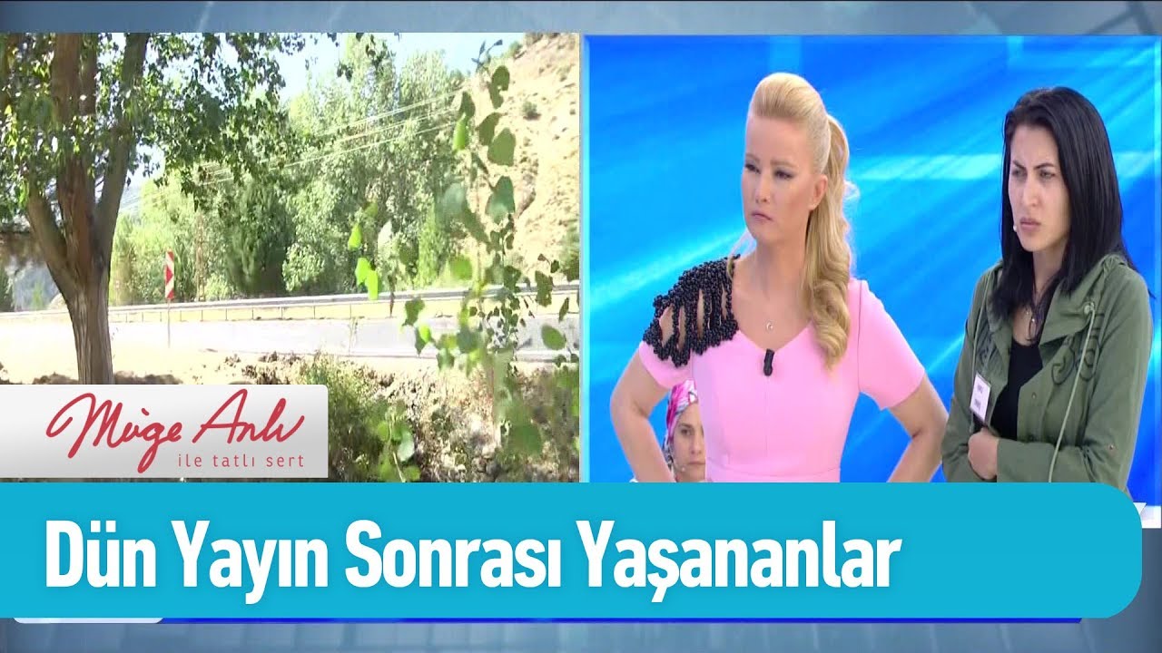 Dün yayın sonrası yaşananlar...  - Müge Anlı ile Tatlı Sert 2 Ekim 2019