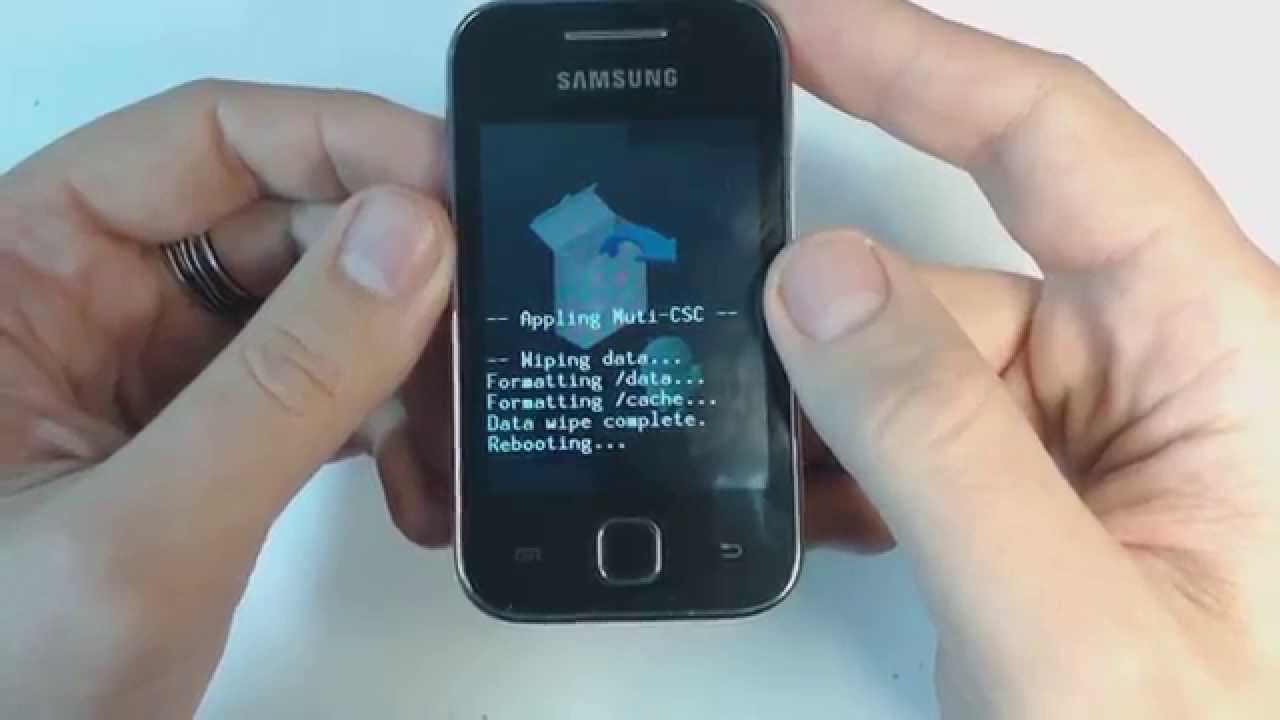 hard reset samsung  Samsung  Galaxy Y S5369 hard  reset  YouTube