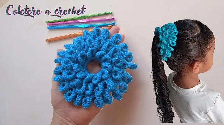 Beautiful Crochet Hair Tie: A Beginners' Crochet Tutorial