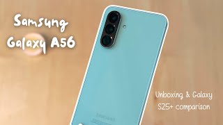 ✨️ Samsung Galaxy A56 ✨️ customization, set up, Galaxy AI & Galaxy S25  comparison