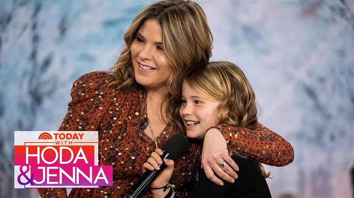 Jenna Bush Hagers Daughter Mila Visits Studio 1A